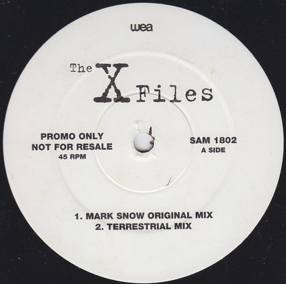 Mark Snow : The X-Files (12", Promo)