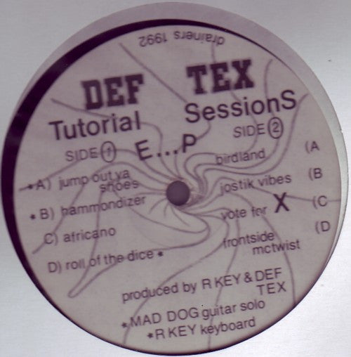Def Tex : Tutorial Sessions (12", EP)