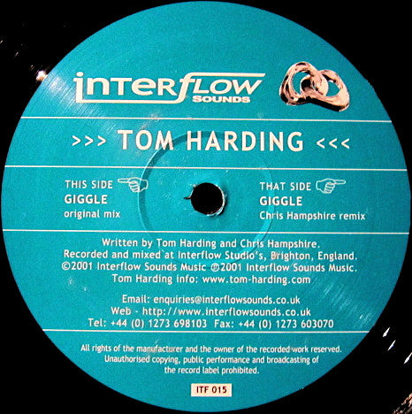 Tom Harding : Giggle (12")