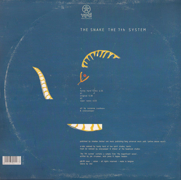 The Snake (3) : The 7th System (12")