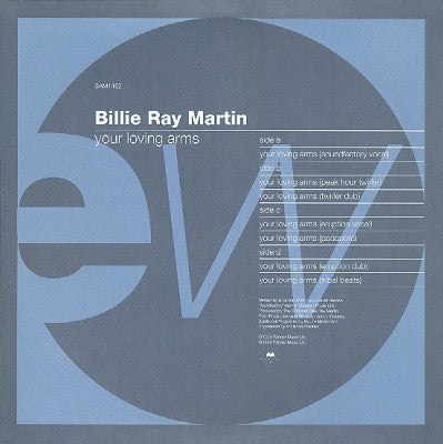 Billie Ray Martin : Your Loving Arms (Junior Vasquez Mixes) (2x12", Promo)