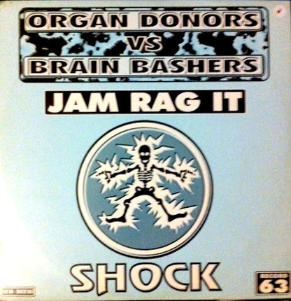 Organ Donors vs Brain Bashers : Jam Rag It (12")