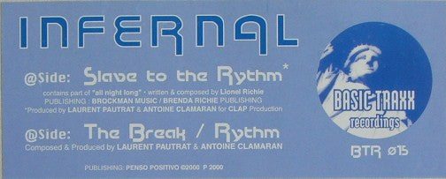 Infernal (2) : Slave To The Rythm (12")