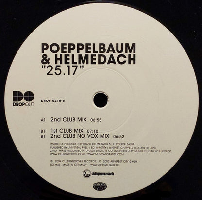 Poeppelbaum* & Helmedach* : 25.17 (12")