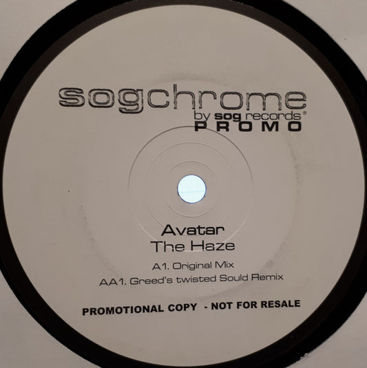 Avatar (7) : The Haze (12", Promo)