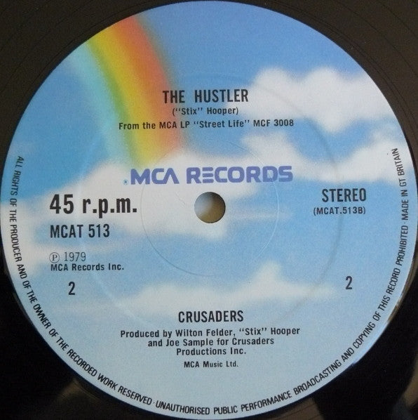 The Crusaders : Street Life (Special Full Length U.S. Disco Mix) (12", Single, Ltd, RE, Blu)