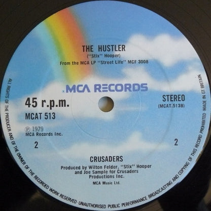 The Crusaders : Street Life (Special Full Length U.S. Disco Mix) (12", Single, Ltd, RE, Blu)