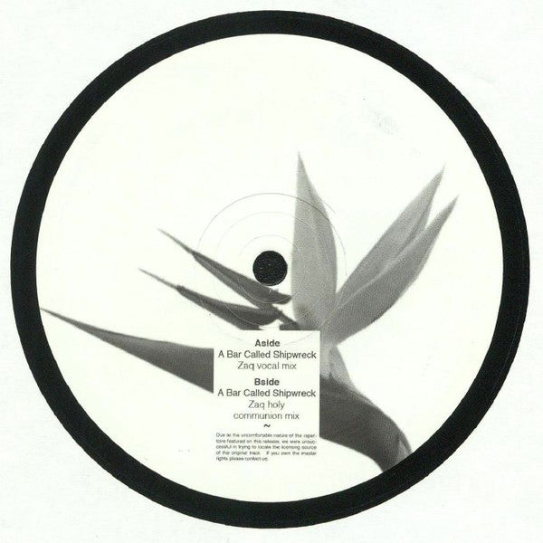 Unknown Artist : A Bar Called Shipwreck  (12")