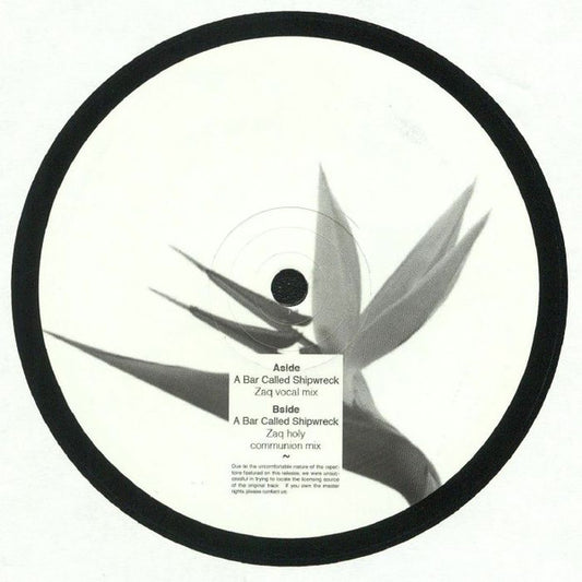 Unknown Artist : A Bar Called Shipwreck  (12")