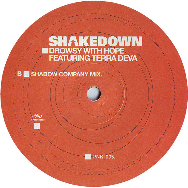 Shakedown : Drowsy With Hope (Remixes) (12")