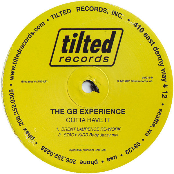 The GB Experience : Gotta Have It (12")