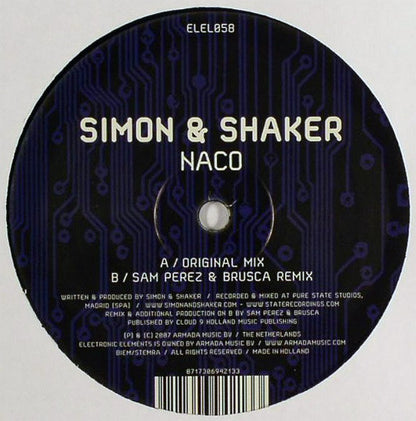 Simon & Shaker : Naco (12")