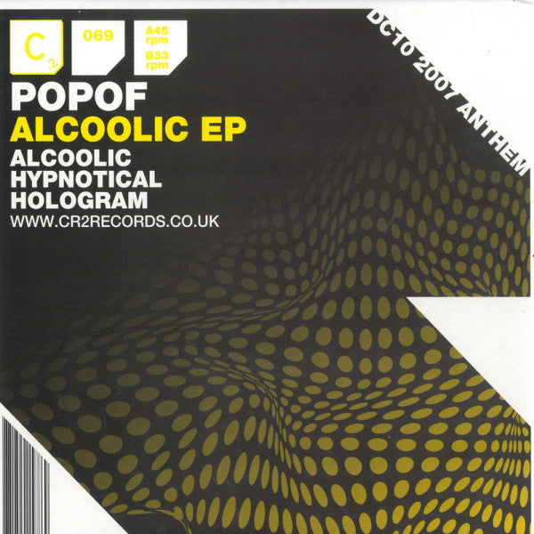 Popof : Alcoolic EP (12", EP)