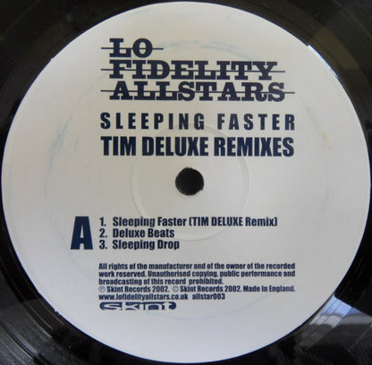 Lo-Fidelity Allstars : Voodoo House / Sleeping Faster (12")