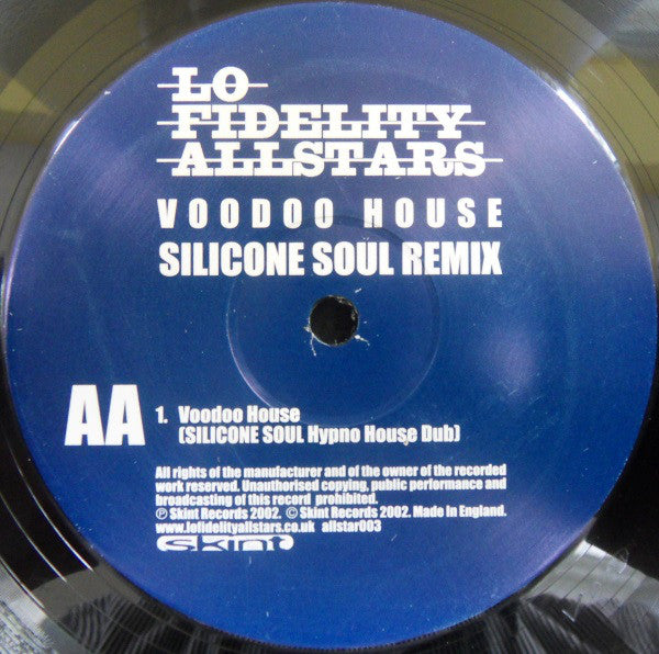 Lo-Fidelity Allstars : Voodoo House / Sleeping Faster (12")