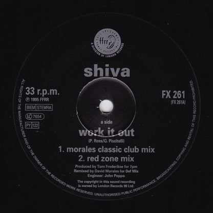 Shiva : Work It Out (12")