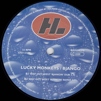 Lucky Monkeys : Bjango (12")