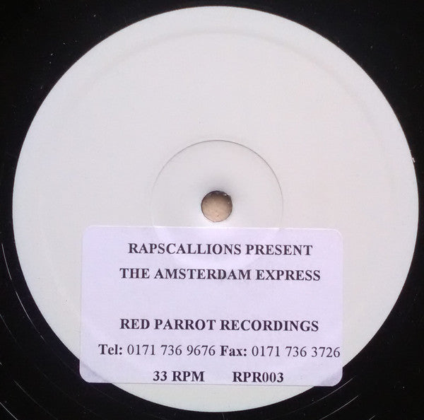 Rapscallions : The Amsterdam Express (12", Etch, W/Lbl, Sin)