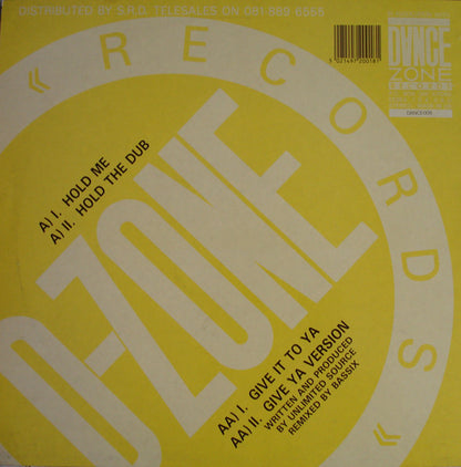 The Big Showdown : Hold Me (12")