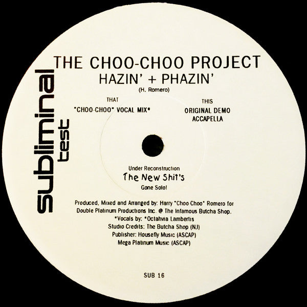 Choo Choo Project : Hazin' + Phazin' (12", Ltd, TP)