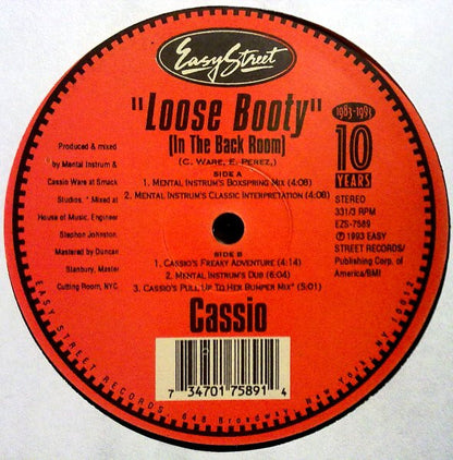 Cassio Ware : Loose Booty (In The Back Room) (12")