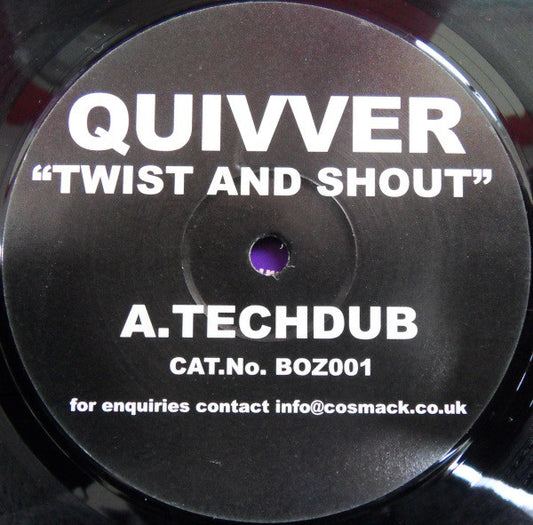 Quivver : Twist And Shout (12", Ltd)