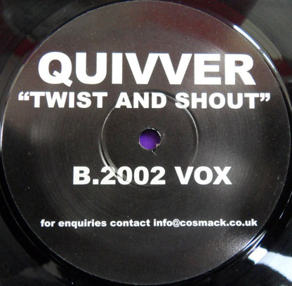 Quivver : Twist And Shout (12", Ltd)