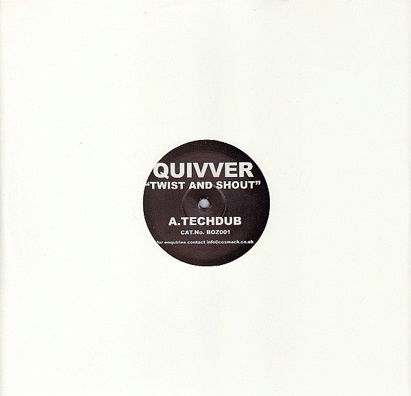 Quivver : Twist And Shout (12", Ltd)