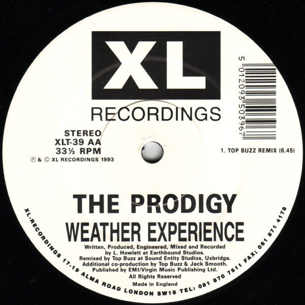 The Prodigy : Wind It Up (Rewound) (12", Single)