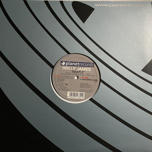 Holly James : Touch It (12", EP)