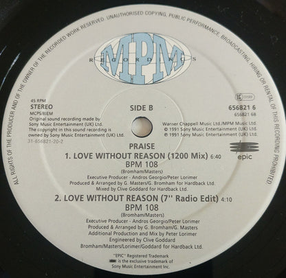 Praise : Love Without Reason (12")