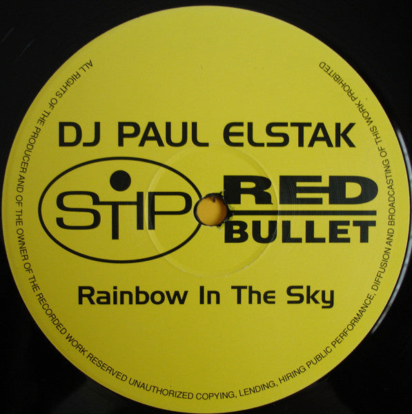 DJ Paul Elstak* : Rainbow In The Sky (12")