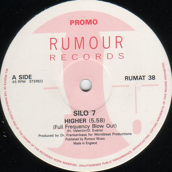Silo 7 : Higher (12", Promo)