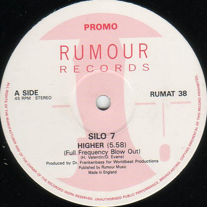 Silo 7 : Higher (12", Promo)