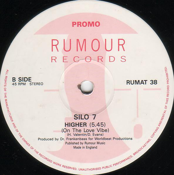 Silo 7 : Higher (12", Promo)