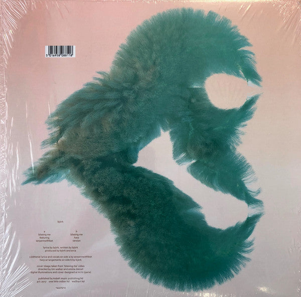 Björk : Blissing Me (12", Single, Ltd, Aqu)