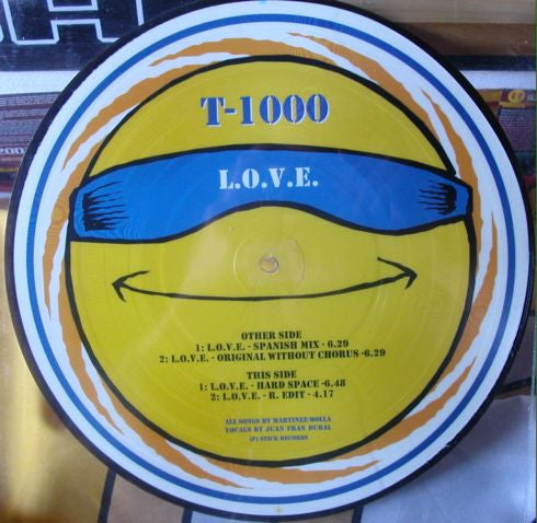 T-1000 (2) : L.O.V.E. (10", Pic)
