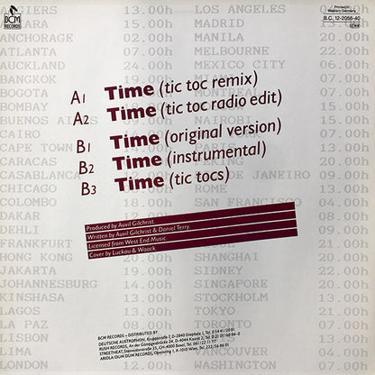 Stone : Time (Tic Toc Remix) (12")