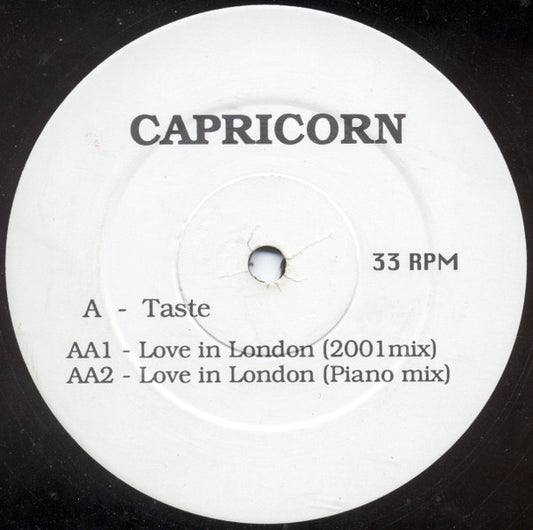 Capricorn (6) : Taste / Love In London (12")