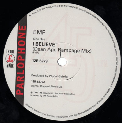 EMF : I Believe (12", Single)