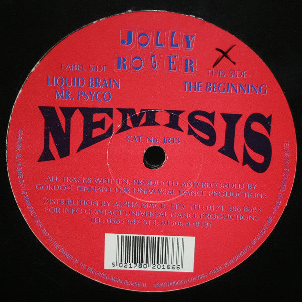 Nemisis : Liquid Brain (12")