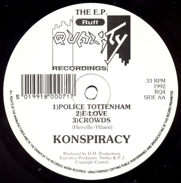 Konspiracy : The E.P. (12", EP)