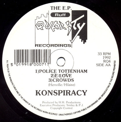 Konspiracy : The E.P. (12", EP)