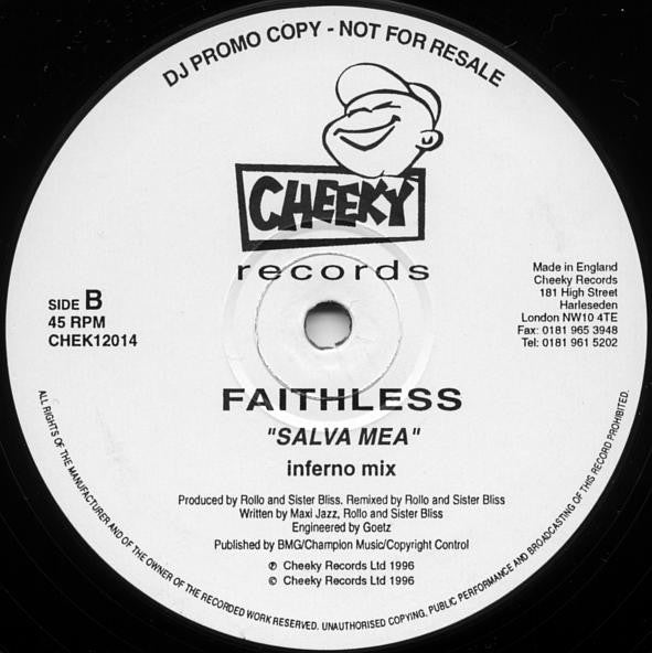 Faithless : If Lovin' You Is Wrong (2x12", Promo)