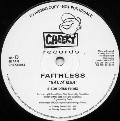 Faithless : If Lovin' You Is Wrong (2x12", Promo)