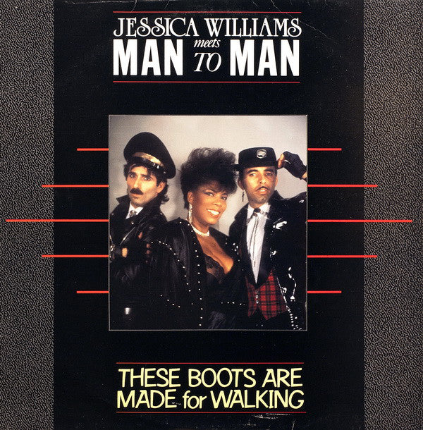 Jessica Williams Meets Man 2 Man : These Boots Are Made For Walking (12")