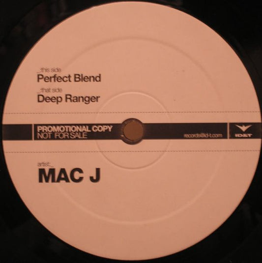 Mac J : Perfect Blend / Deep Ranger (12", Promo)