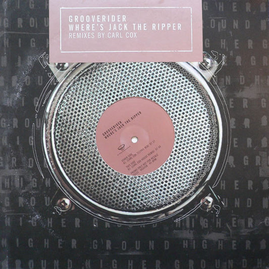 Grooverider : Where's Jack The Ripper (Remixes By Carl Cox) (12", Promo)