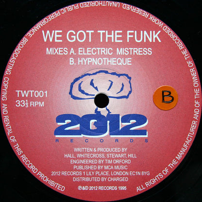 Mike Twangling : We Got The Funk (12")