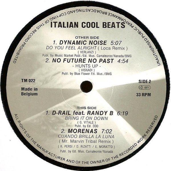 Various : Italian Cool Beats (12")